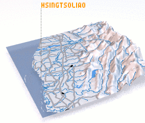 3d view of Hsing-ts\