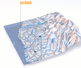 3d view of Wu-nan