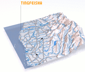 3d view of Ting-fei-sha