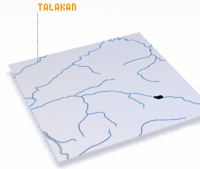 3d view of Talakan