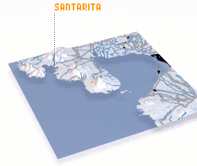 3d view of Santa Rita