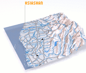 3d view of Hsia-shan