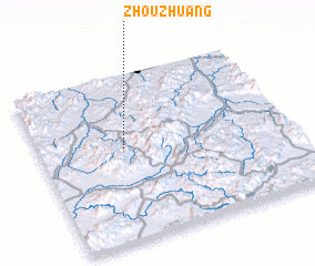 3d view of Zhouzhuang