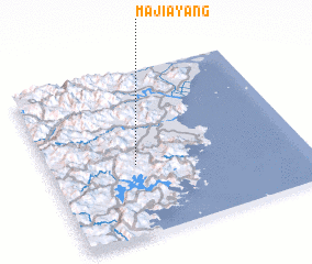 3d view of Majiayang