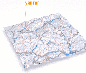 3d view of Yantan