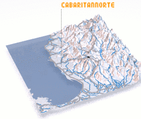 3d view of Cabaritan Norte