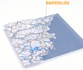 3d view of Baipengling