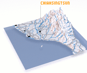 3d view of Chia-hsing-ts\