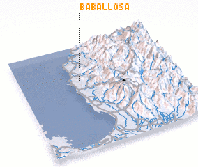 3d view of Babal-losa