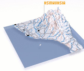 3d view of Hsin-wu-hsia