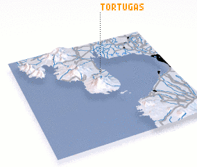 3d view of Tortugas
