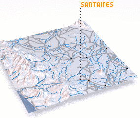 3d view of Santa Ines