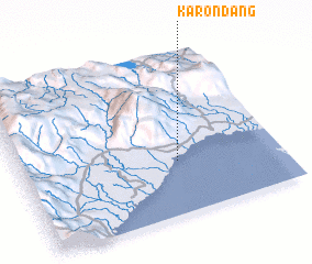 3d view of Karondang