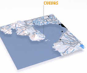 3d view of Cuevas