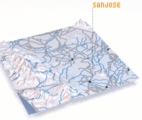 3d view of San Jose