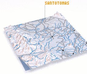 3d view of Santo Tomas