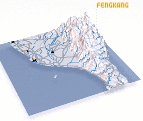 3d view of Feng-kang