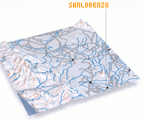 3d view of San Lorenzo