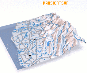 3d view of Pa-hsien-ts\