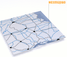 3d view of Hexingqiao