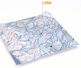 3d view of Luna