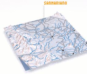 3d view of San Mariano