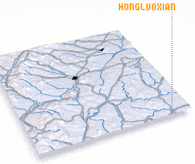 3d view of Hongluoxian