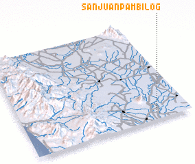 3d view of San Juan Pambilog