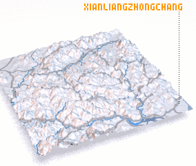 3d view of Xianliangzhongchang