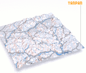 3d view of Yanpan