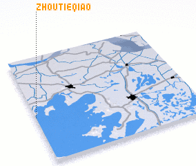 3d view of Zhoutieqiao