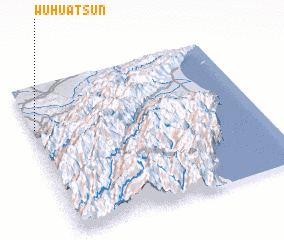 3d view of Wu-hua-ts\