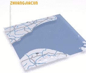 3d view of Zhuangjiacun