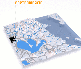 3d view of Fort Bonifacio