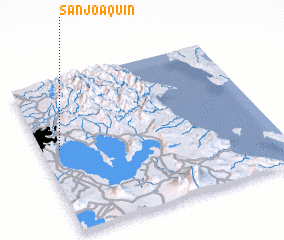 3d view of San Joaquin