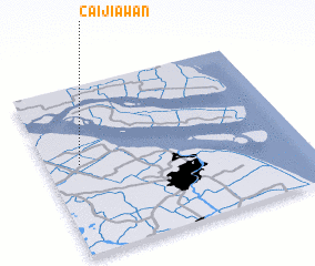 3d view of Caijiawan