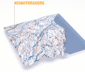 3d view of Hsiao-tung-k\