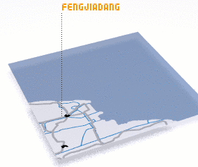 3d view of Fengjiadang