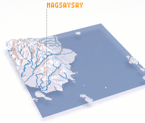 3d view of Magsaysay