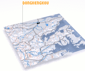 3d view of Dongkengkou