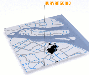 3d view of Huayangqiao