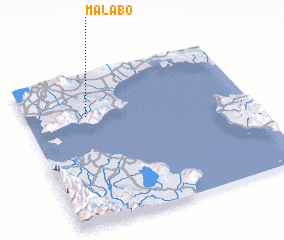 3d view of Malabo