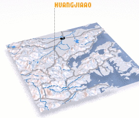 3d view of Huangjia\