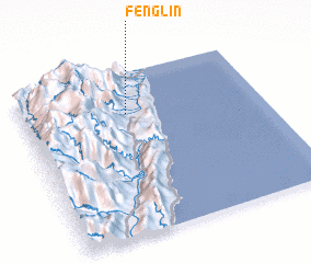 3d view of Feng-lin