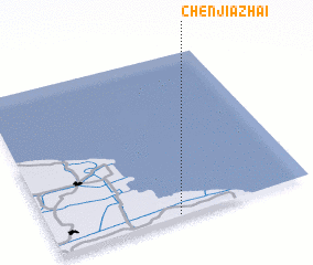 3d view of Chenjiazhai