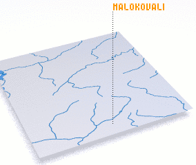 3d view of Malokovali