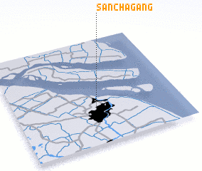 3d view of Sanchagang