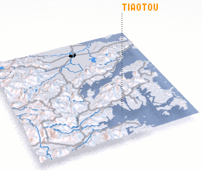 3d view of Tiaotou