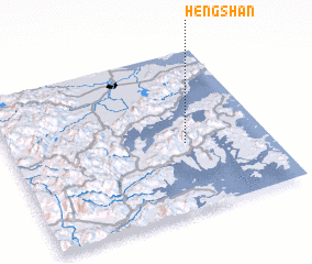 3d view of Hengshan