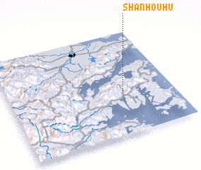 3d view of Shanhouhu